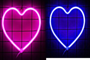 led heart